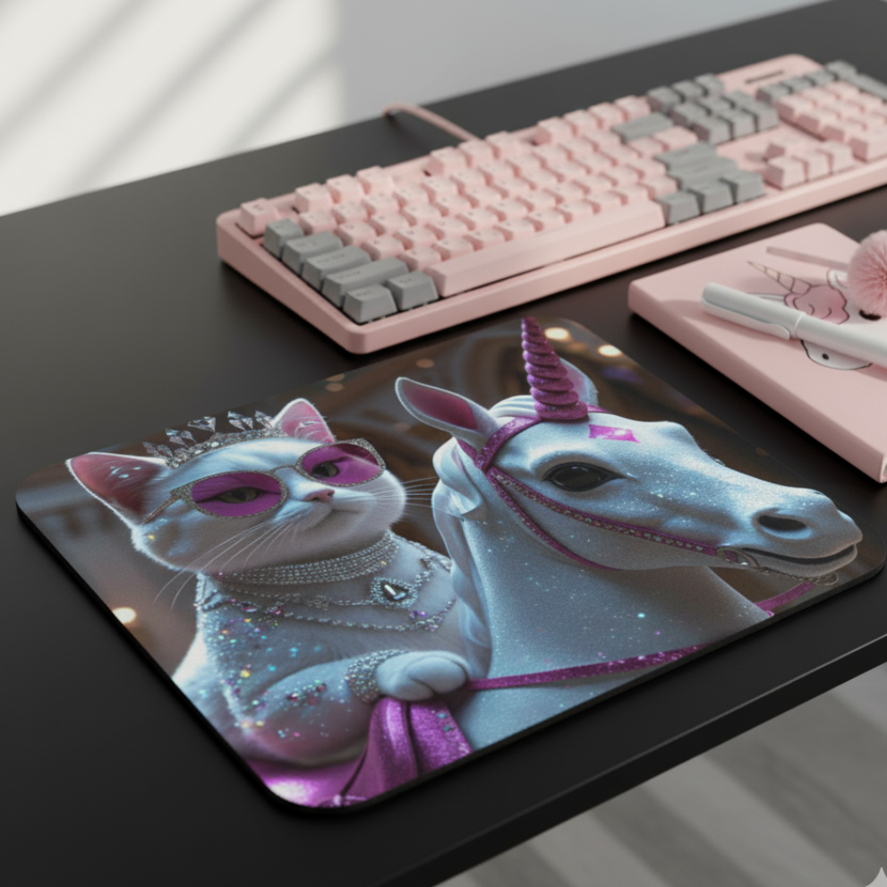 Alfombrilla de Ratón / Mouse pad "Miau Mágico"