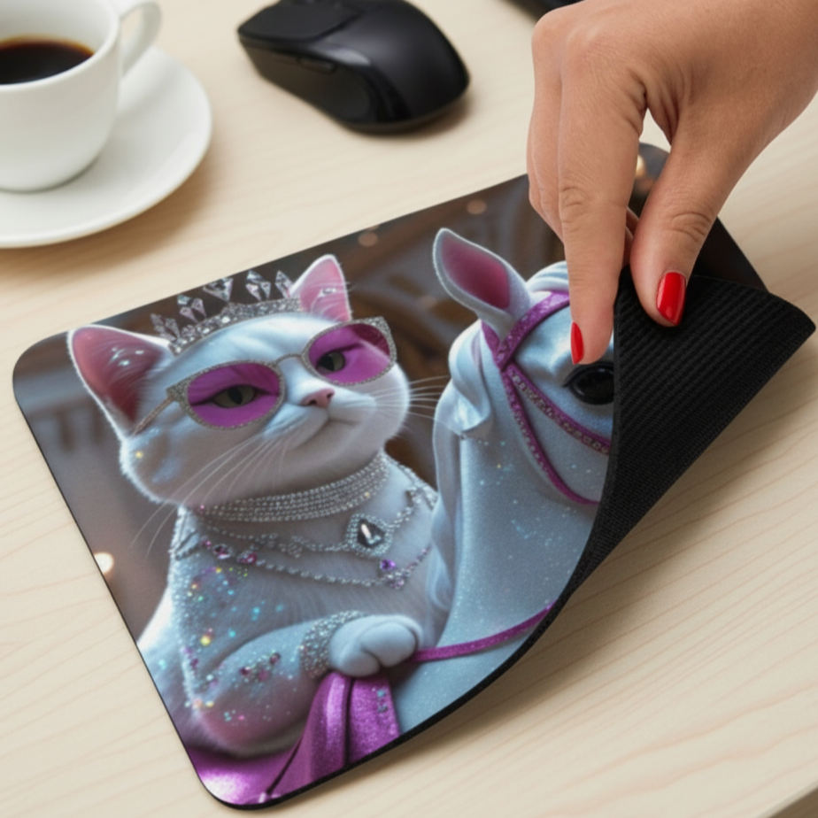 Alfombrilla de Ratón / Mouse pad "Miau Mágico"