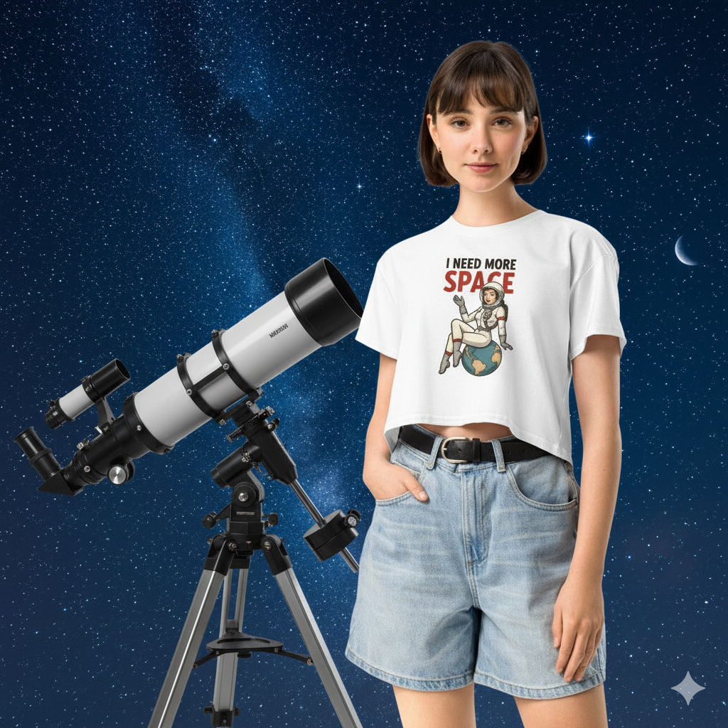 Camiseta corta unisex "I Need More Space"